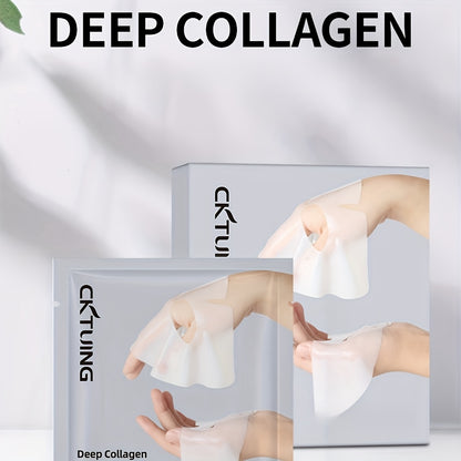 Deep Collagen Lifting Mask – 5-Piece Premium Set | Advanced Firming, Wrinkle Repair & Deep Hydration | Alcohol-Free, Hypoallergenic, Transparent Sheet Mask for All Skin Types