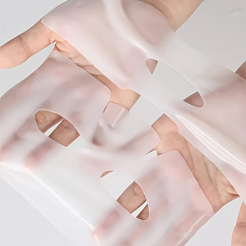 Deep Collagen Lifting Mask – 5-Piece Premium Set | Advanced Firming, Wrinkle Repair & Deep Hydration | Alcohol-Free, Hypoallergenic, Transparent Sheet Mask for All Skin Types