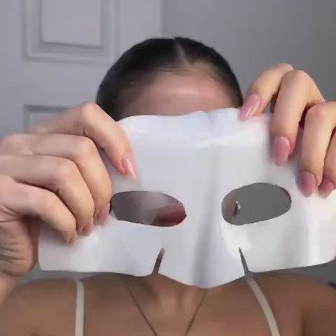 Deep Collagen Lifting Mask – 5-Piece Premium Set | Advanced Firming, Wrinkle Repair & Deep Hydration | Alcohol-Free, Hypoallergenic, Transparent Sheet Mask for All Skin Types