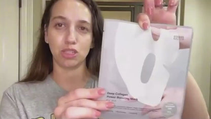 Deep Collagen Lifting Mask – 5-Piece Premium Set | Advanced Firming, Wrinkle Repair & Deep Hydration | Alcohol-Free, Hypoallergenic, Transparent Sheet Mask for All Skin Types